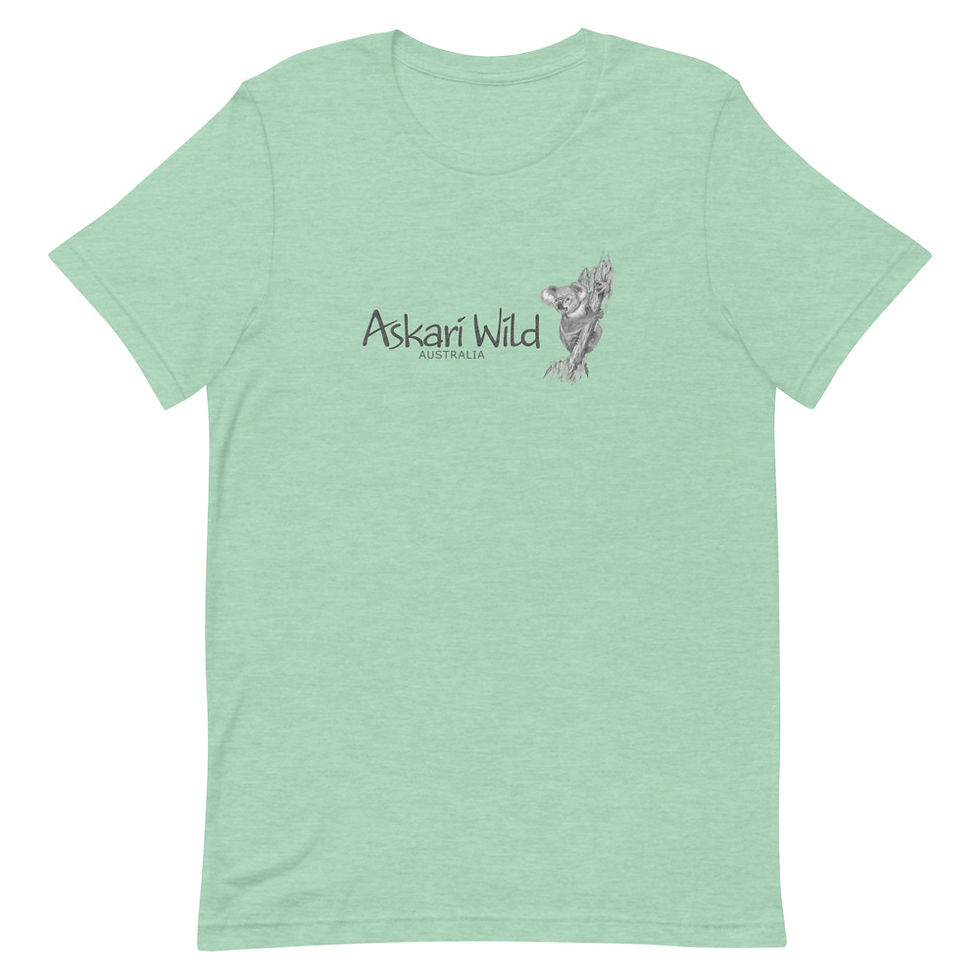 Thumbnail: Askari Wild Unisex T-Shirt - Aussie Sketch Series Koala Design