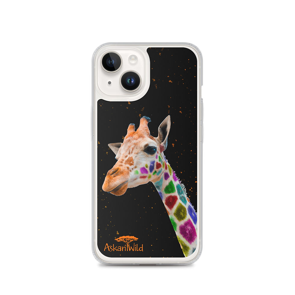 Thumbnail: Askari Wild iPhone Case - Rainbow Giraffe Design