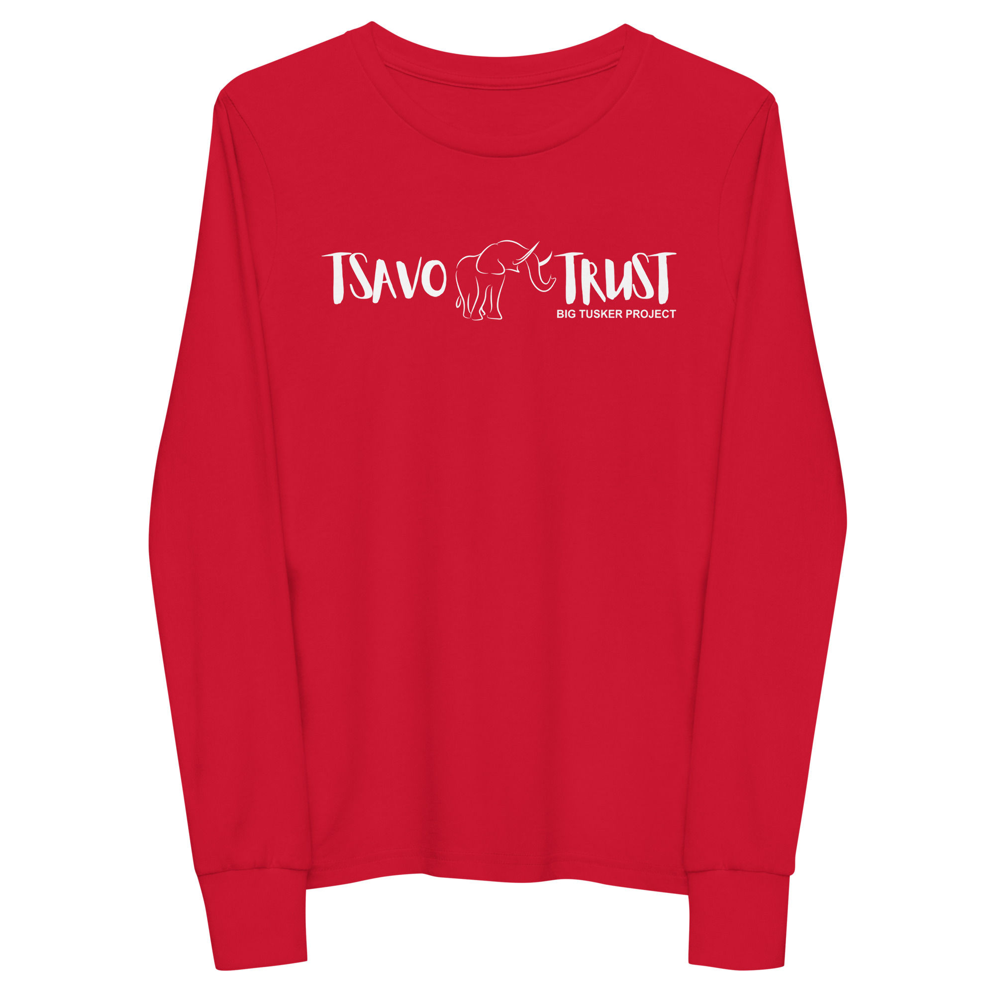 Youth Long Sleeve Shirt - Big Tusker Project Design