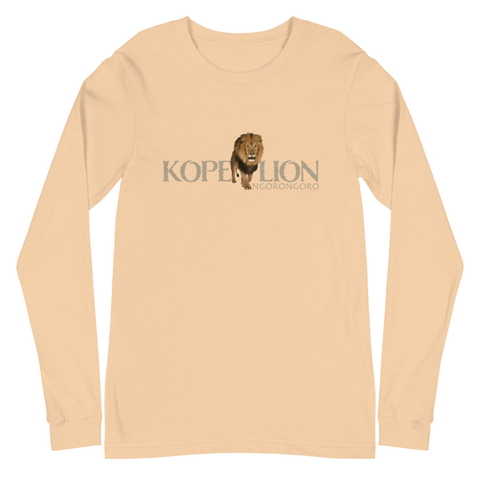 Thumbnail: Kope Lion Long Sleeve Shirt - Walking Lion Design