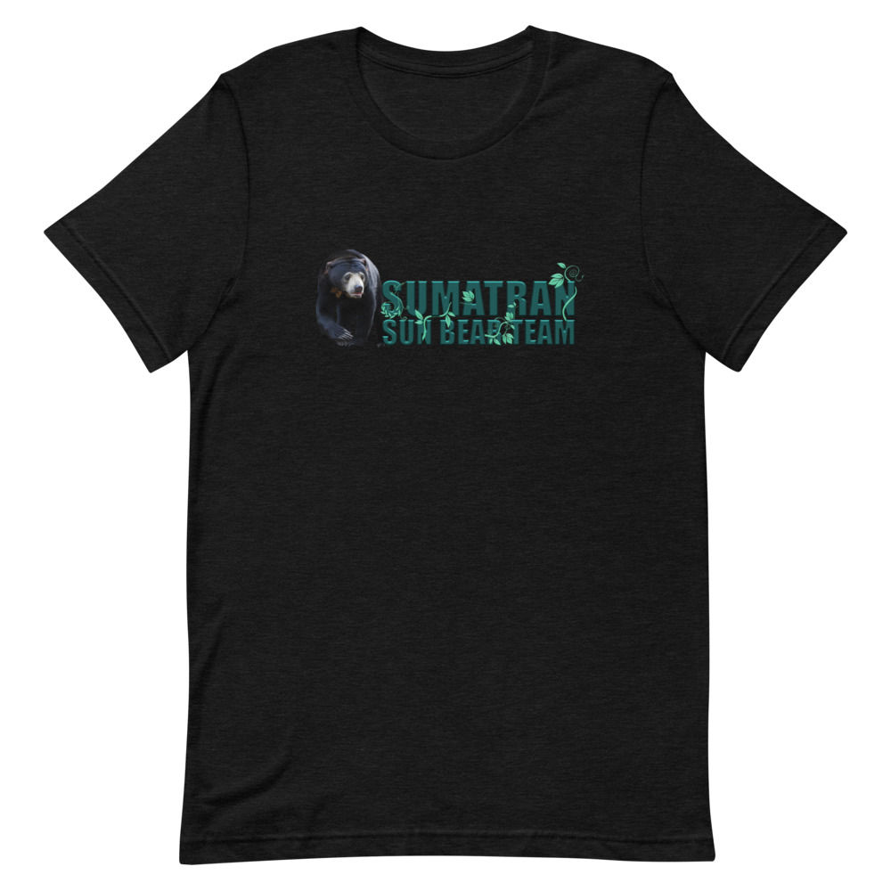 Sumatran Sun Bear Team Unisex Soft Blend T-Shirt - Vine Design