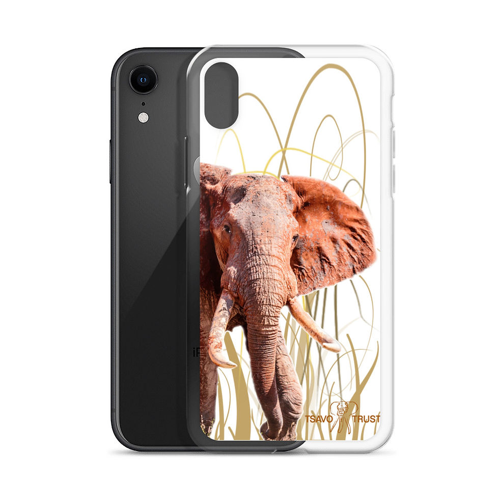 Thumbnail: Tsavo Trust iPhone Case - Tusker WS-1 Design