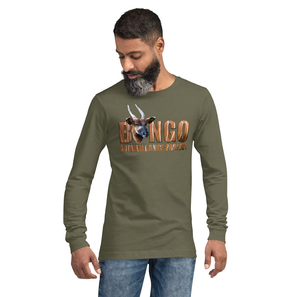 Thumbnail: Bongo Project Long Sleeve Shirt - Bongo Head Design