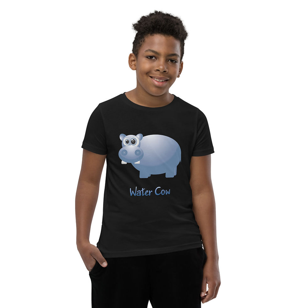 Thumbnail: Askari Wild Youth T-Shirt - Water Cow