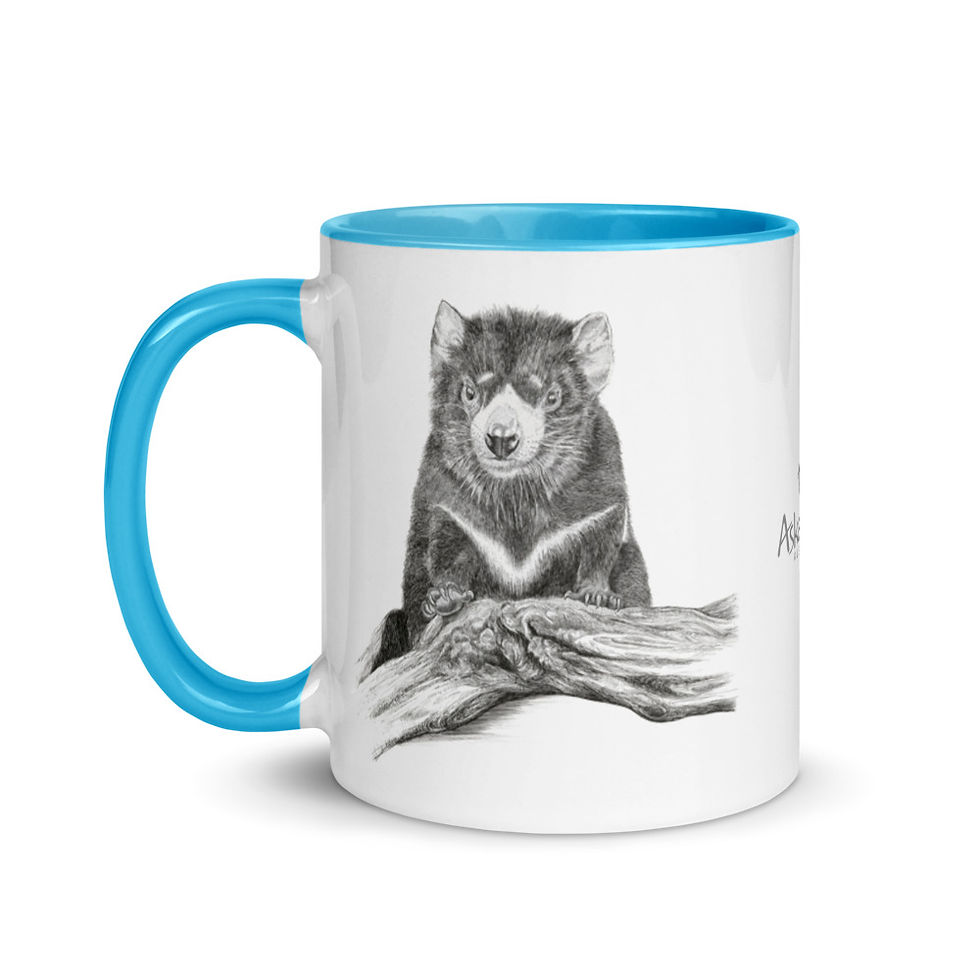 Thumbnail: Askari Wild Mug -  Aussie Sketch Series Tas Devil Design