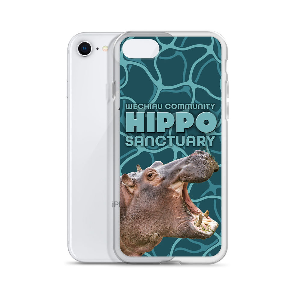Thumbnail: Wechiau Hippo iPhone Case - Hippo Head Design