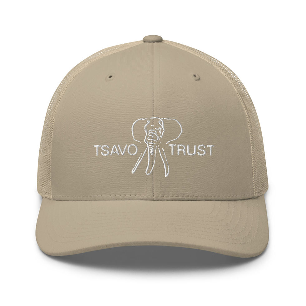 Thumbnail: Tsavo Trust Trucker Cap - White Logo