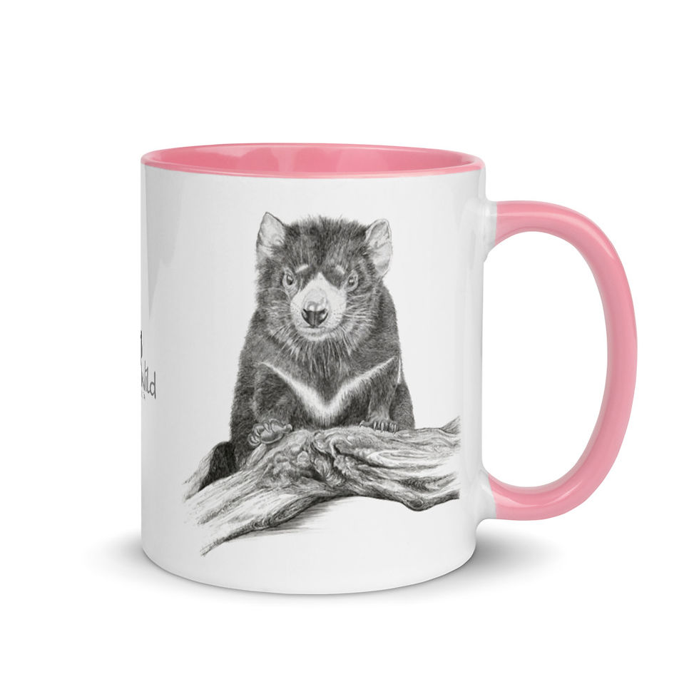 Thumbnail: Askari Wild Mug -  Aussie Sketch Series Tas Devil Design
