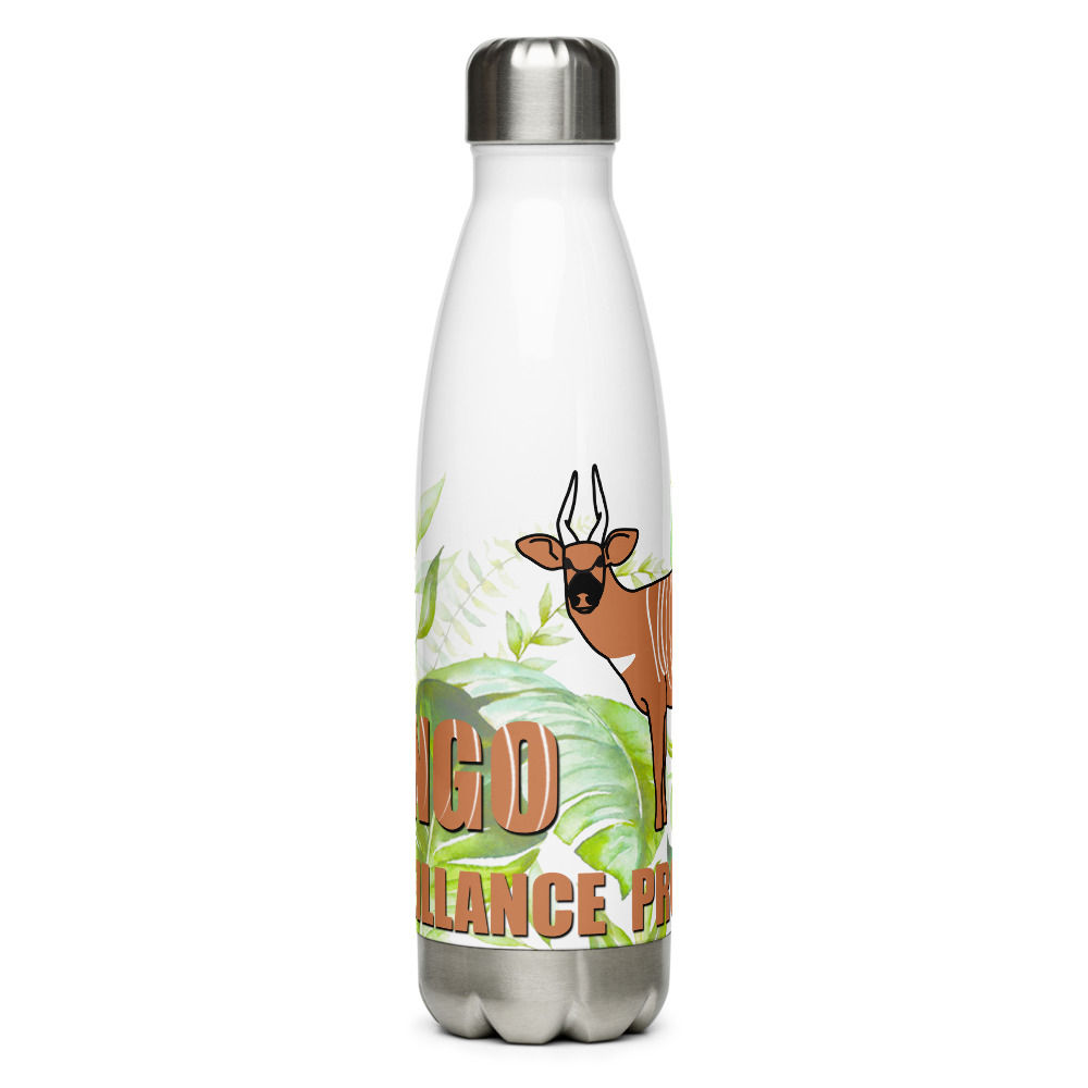 Bongo Project Stainless Steel Water Bottle - Forest Design