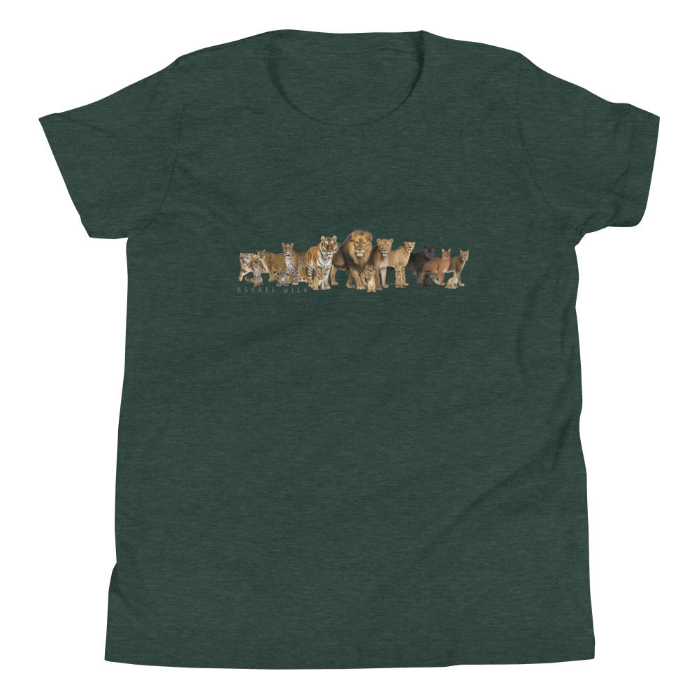 Askari Wild Youth T-Shirt - Big Cats Design