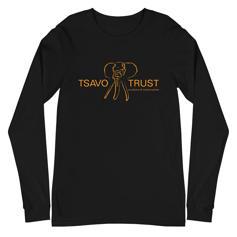 Thumbnail: Tsavo Trust Long Sleeve Shirt - Orange Logo