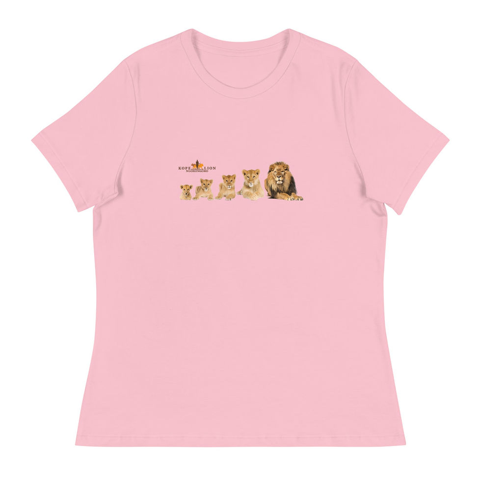Thumbnail: Kope Lion Women's T-Shirt - Cub To King Design