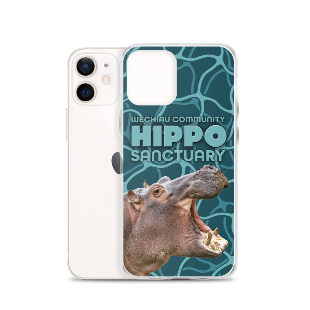 Wechiau Hippo iPhone Case - Hippo Head Design