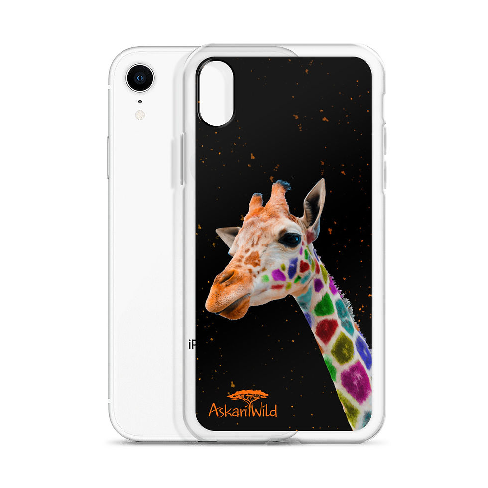 Thumbnail: Askari Wild iPhone Case - Rainbow Giraffe Design