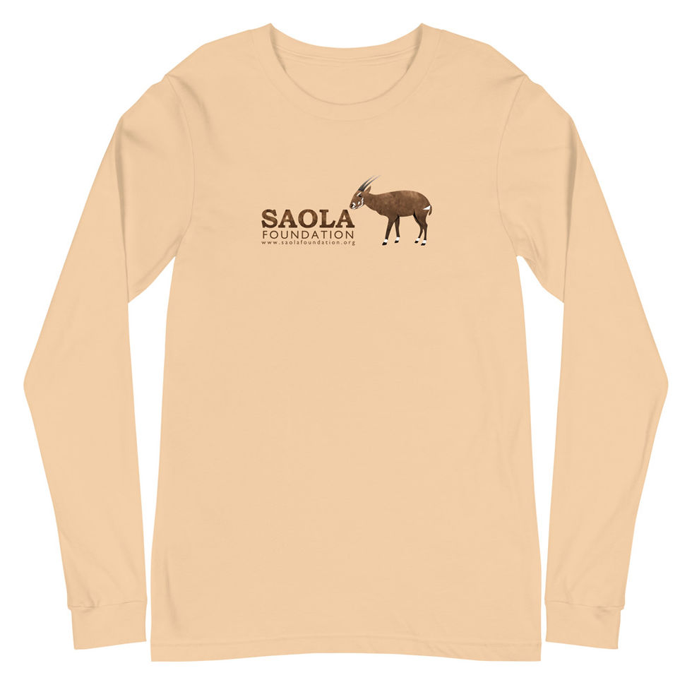 Thumbnail: Saola Foundation Long Sleeve Shirt - Inline Design