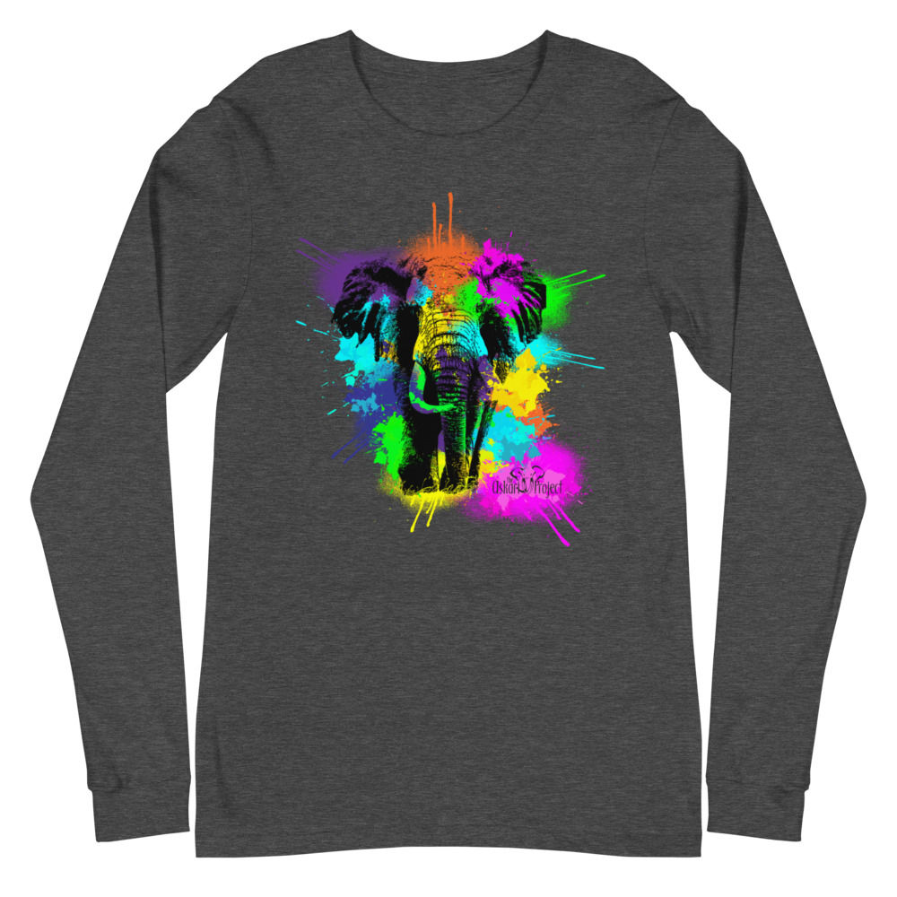 Askari Project Long Sleeve Shirt - Paint Splatter Design