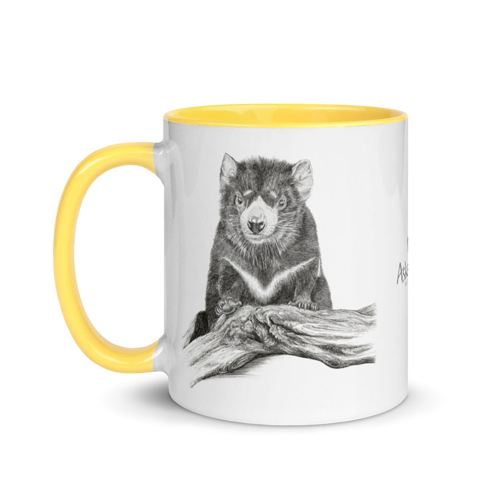 Thumbnail: Askari Wild Mug -  Aussie Sketch Series Tas Devil Design