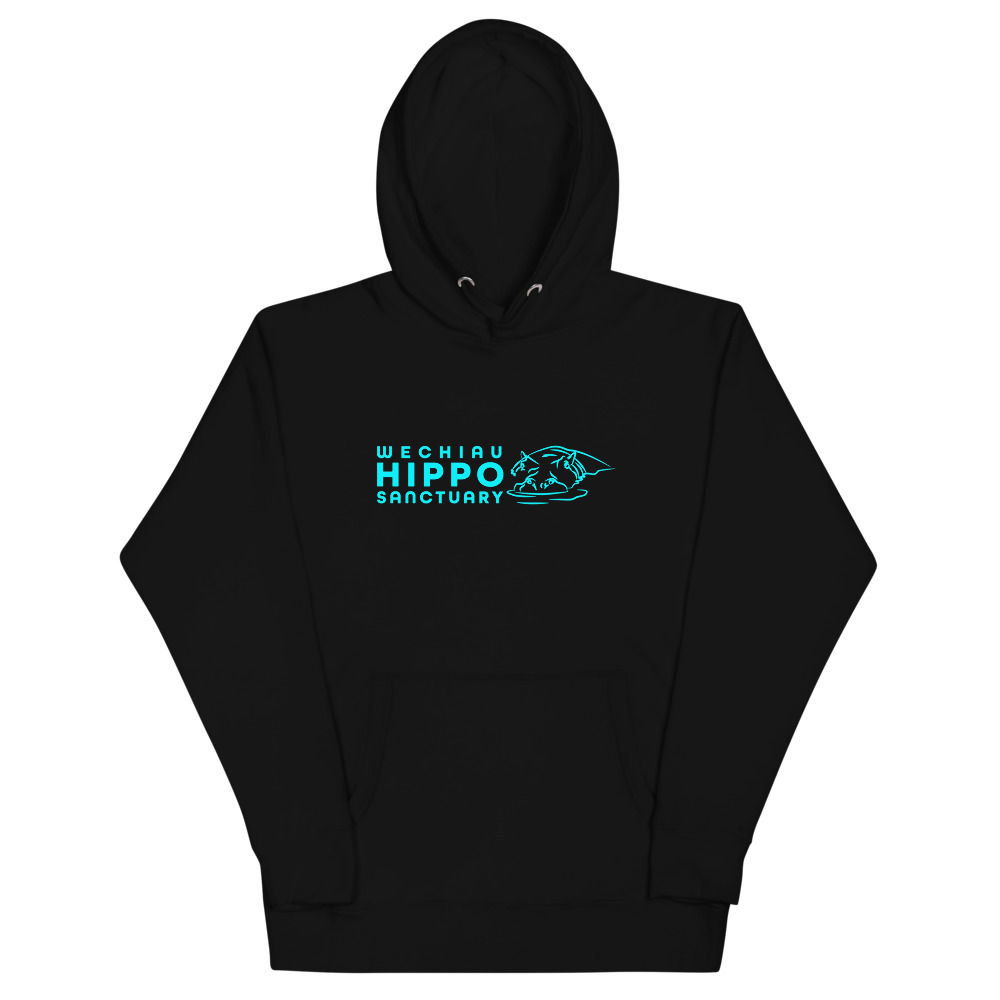 Wechiau Hippo Unisex Hoodie - Sketch Design