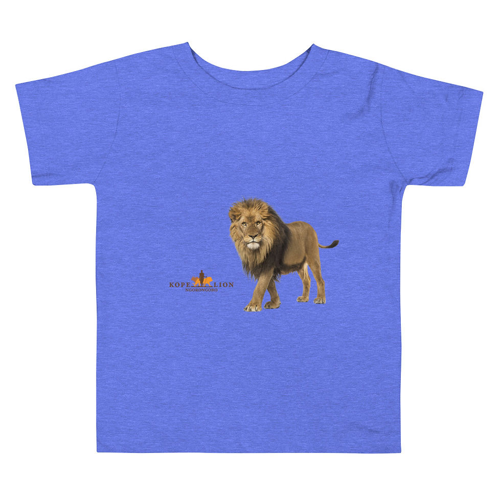 Thumbnail: Kope Lion Toddler T-Shirt - Large Lion Design