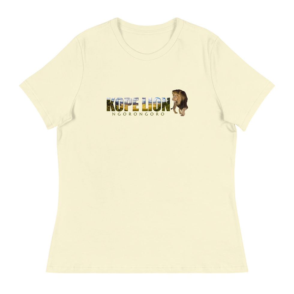 Thumbnail: Kope Lion Women's T-Shirt - Crater Design