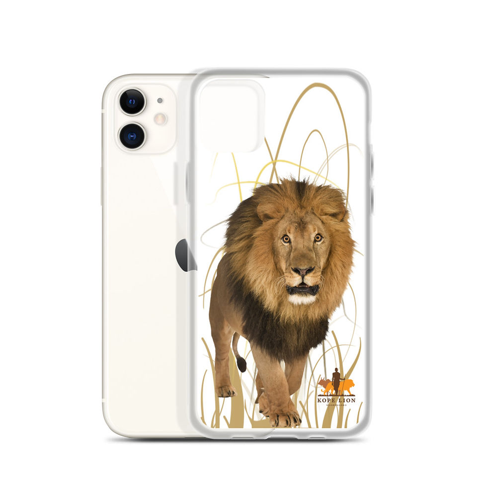 Thumbnail: Kope Lion iPhone Case - Walking Lion Design