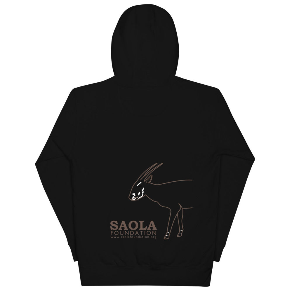 Saola Foundation Unisex Hoodie - Outline Design