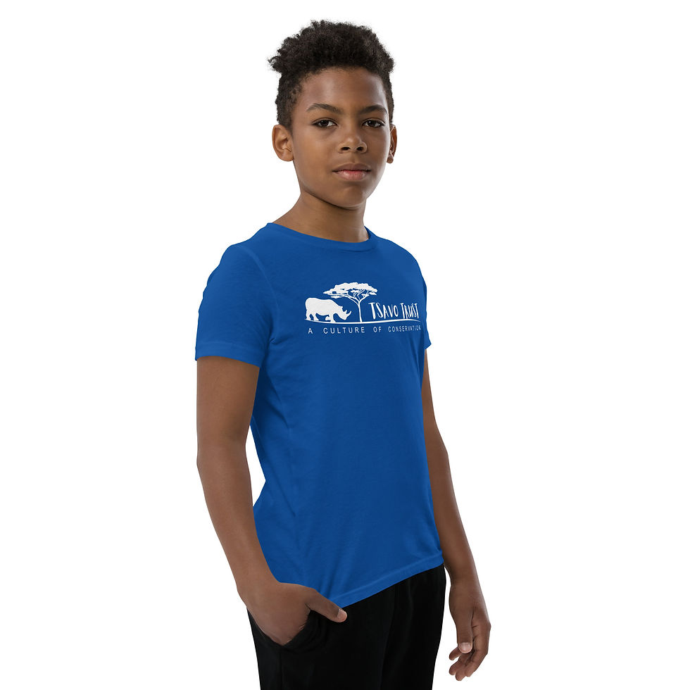Thumbnail: Youth T-Shirt - Rhino & Tree Design