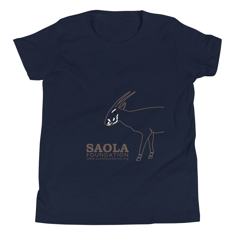 Saola Foundation Youth T-Shirt - Outline Design