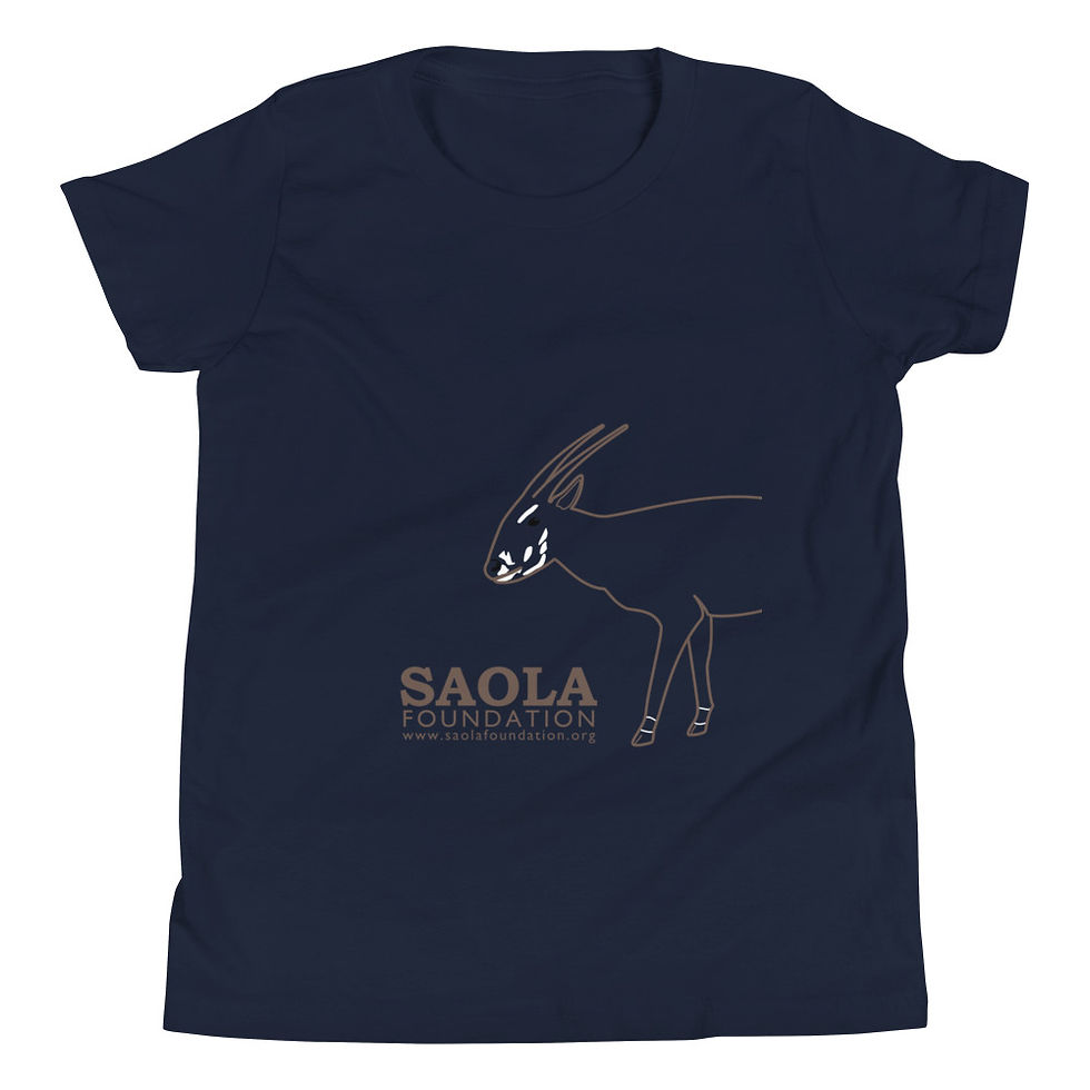 Thumbnail: Saola Foundation Youth T-Shirt - Outline Design
