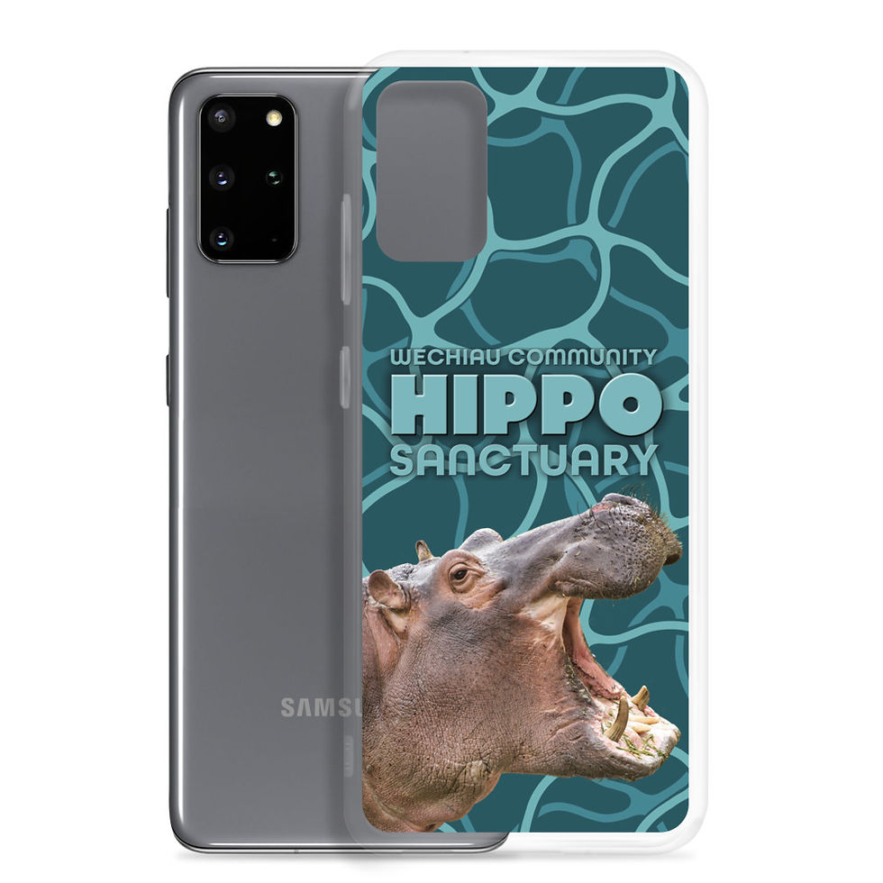 Thumbnail: Wechiau Hippo Samsung Phone Case - Hippo Head Design