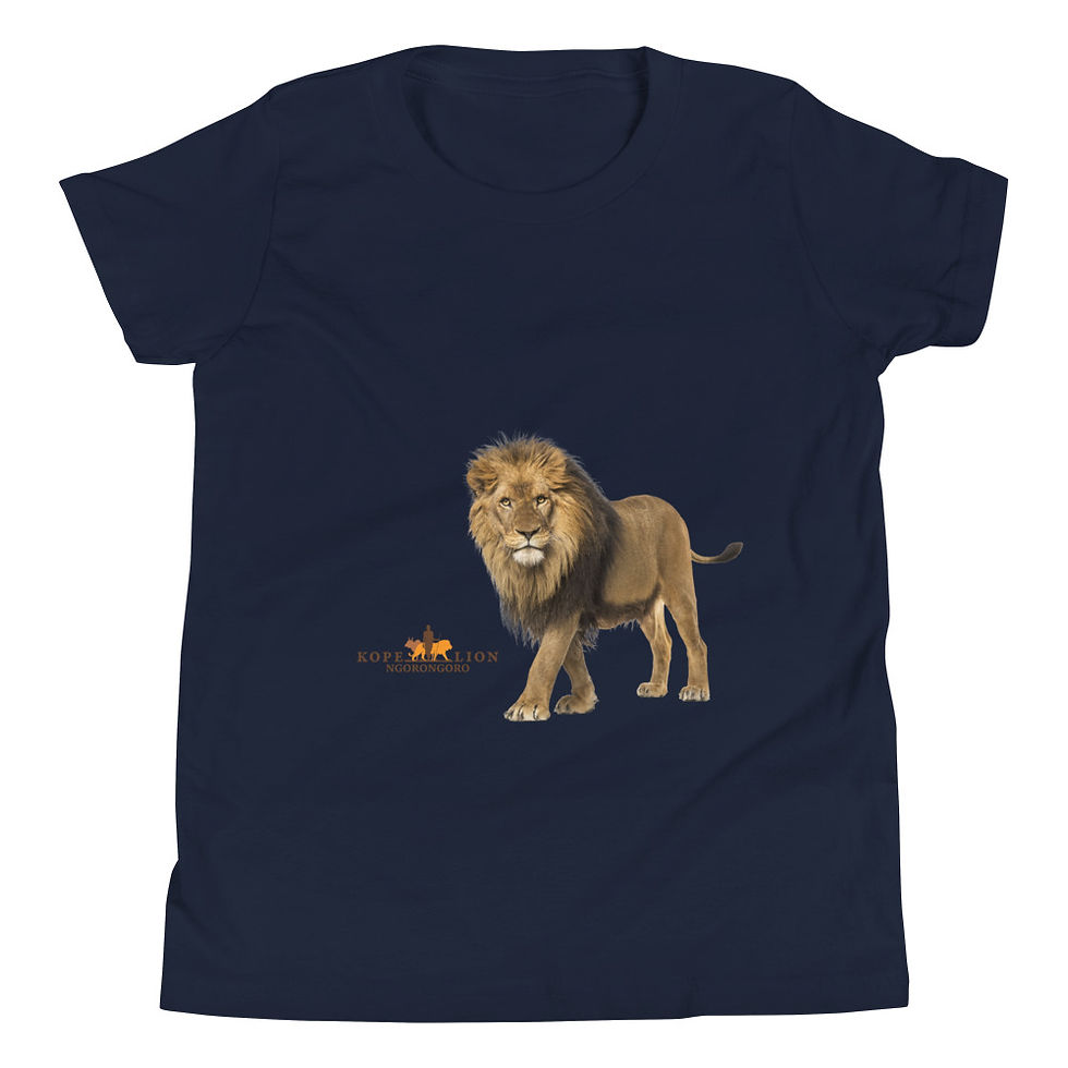 Thumbnail: Kope Lion Youth T-Shirt - Large Lion Design