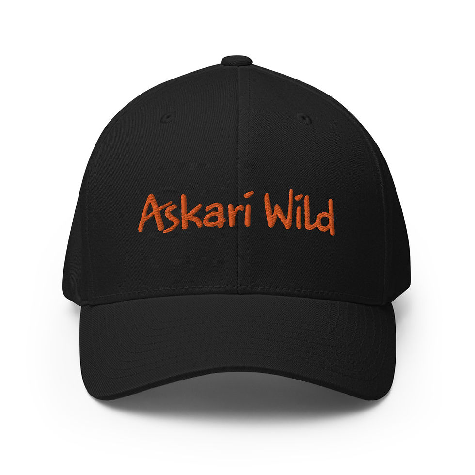 Thumbnail: Askari Wild Flexfit Cap - Orange Logo