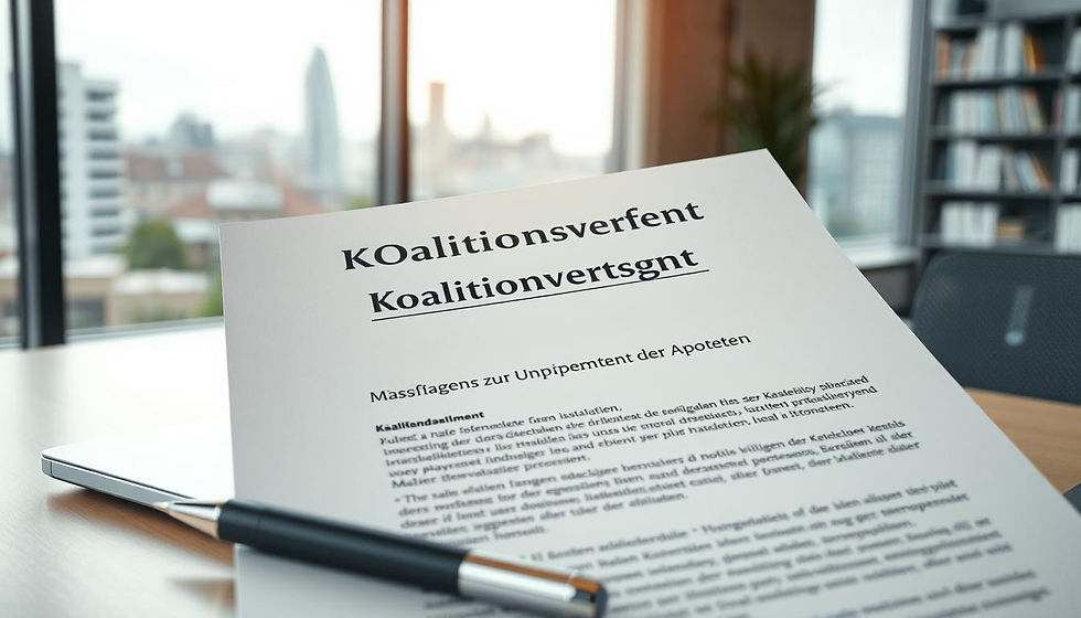 Maßnahmen zur Unterstützung der Apotheken im Koalitionsvertrag