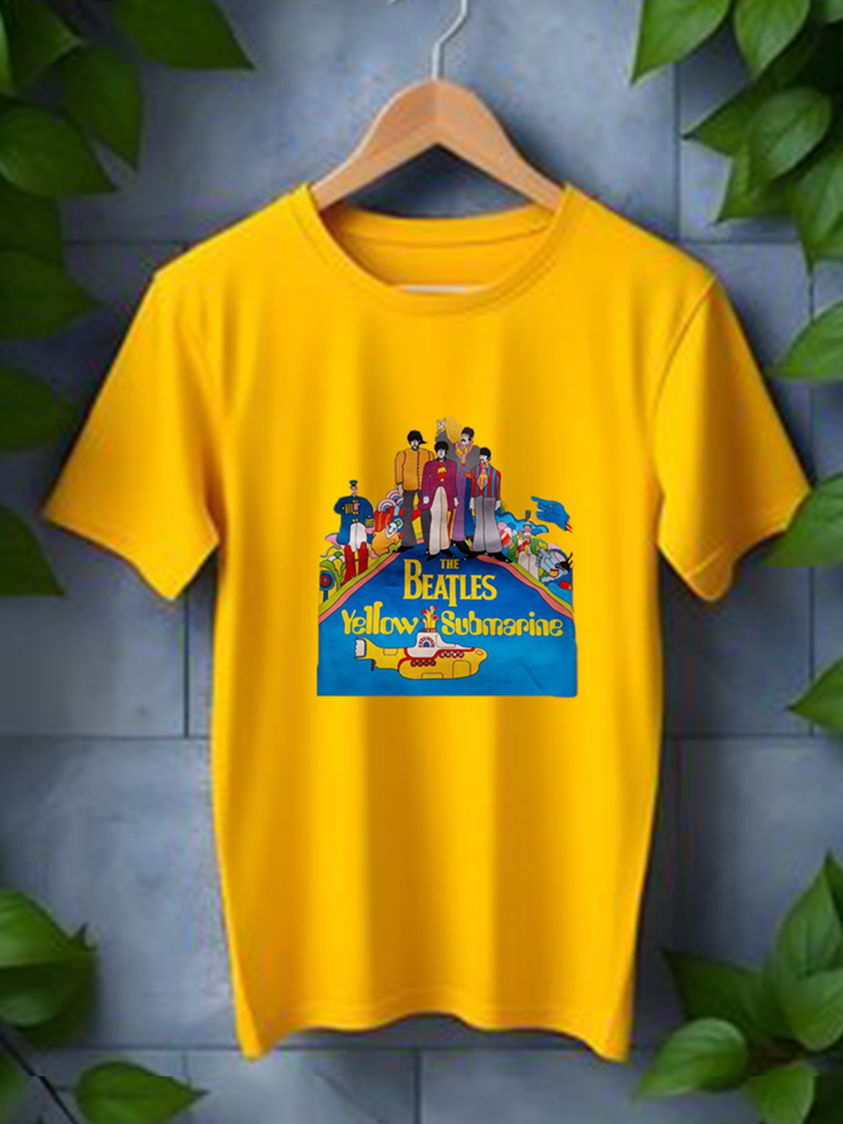Beatles Yellow Submarine | Unisex Half-Sleeve Graphic T shirt