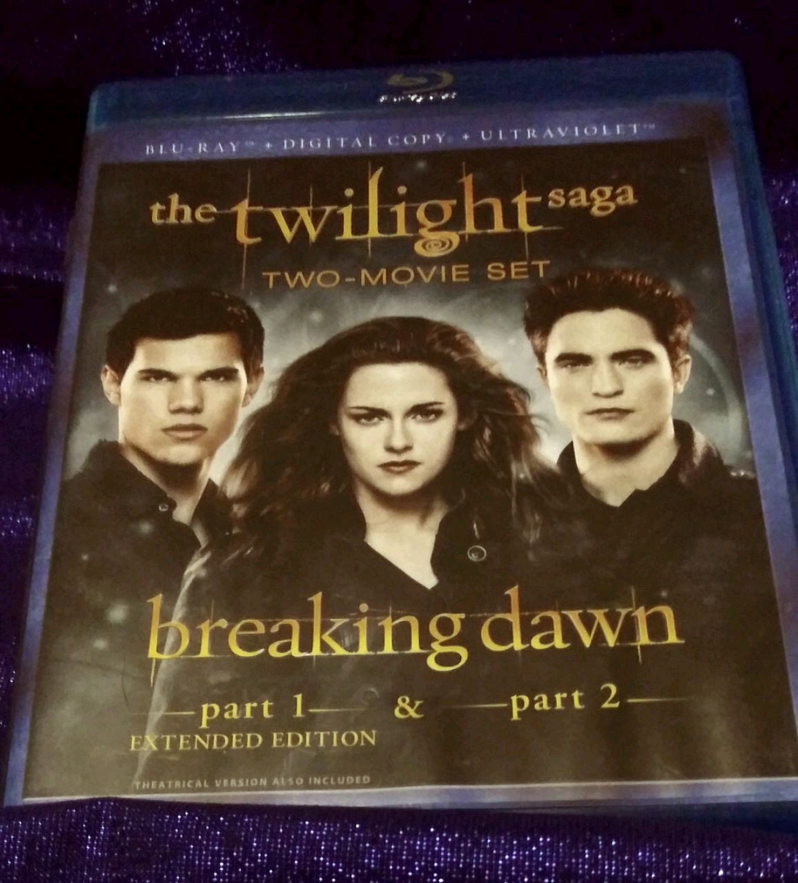 The Twilight Saga Two Movie Set Breaking Dawn