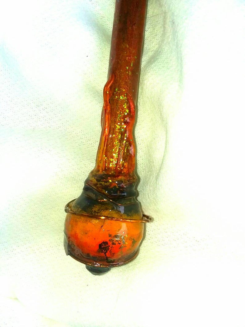 Thumbnail: Cosplay phoenix fire fairy fae fairie druid nature wand staff magic