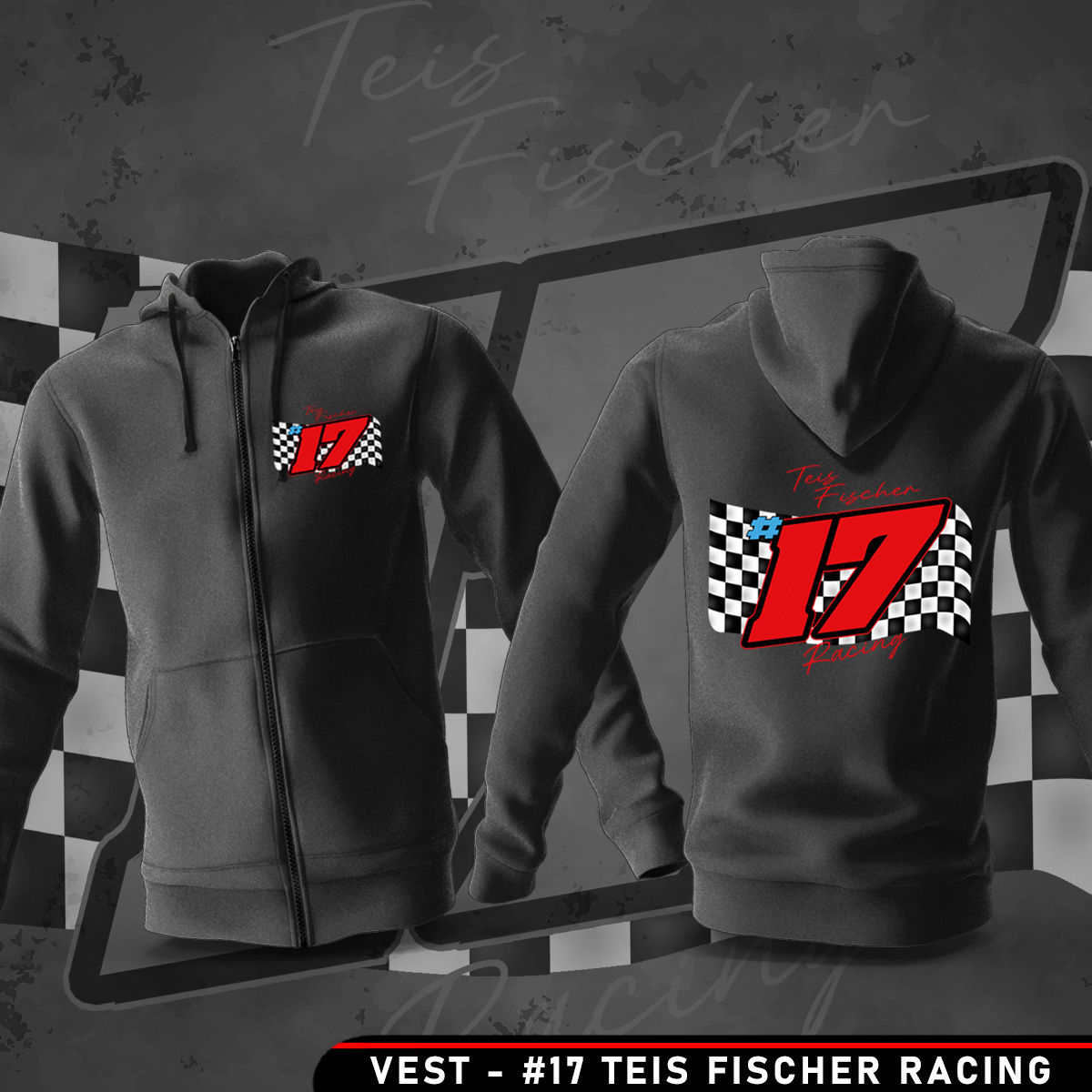 Kinderweste #17 Teis Fischer Racing