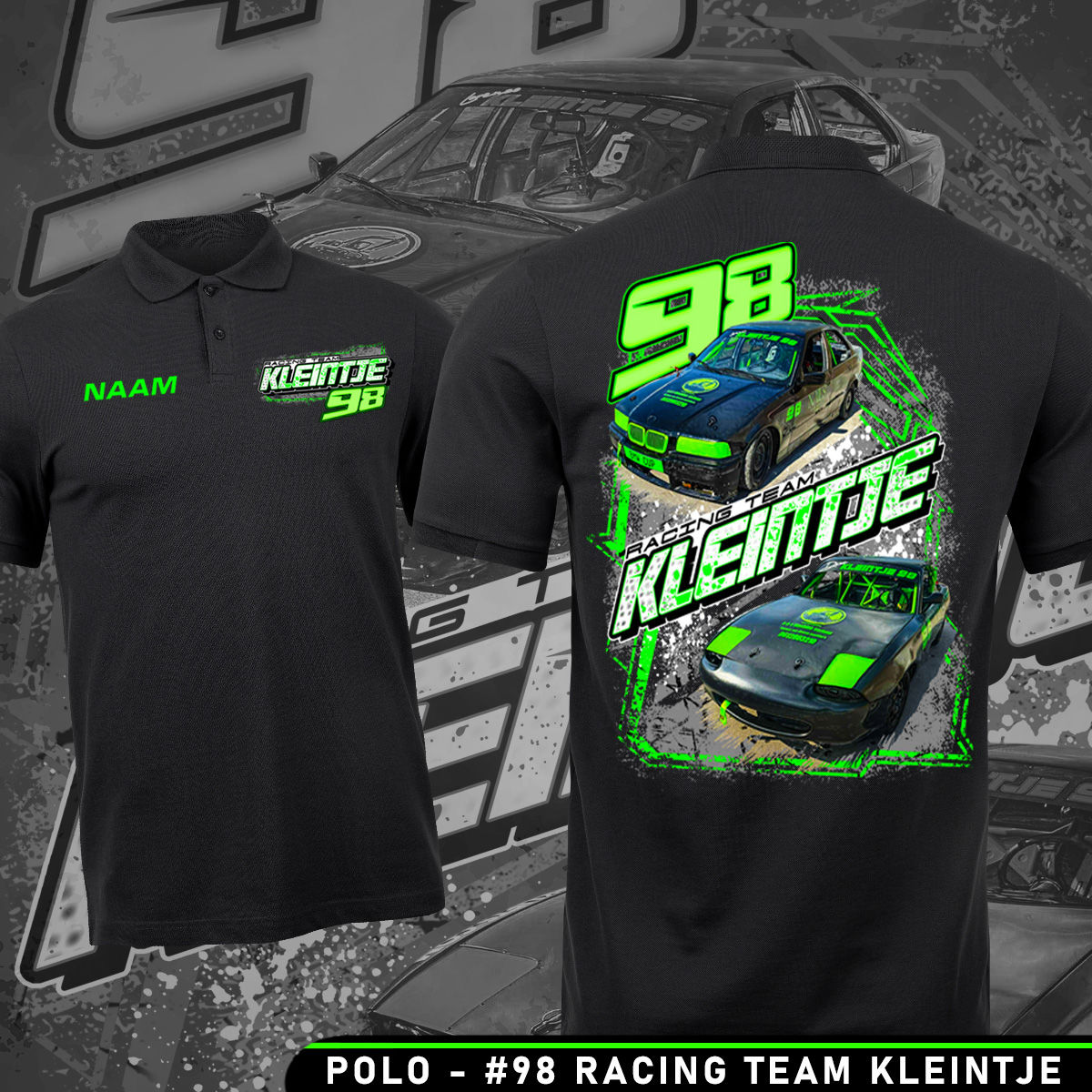 Women's Polo #98 Racing Team Small