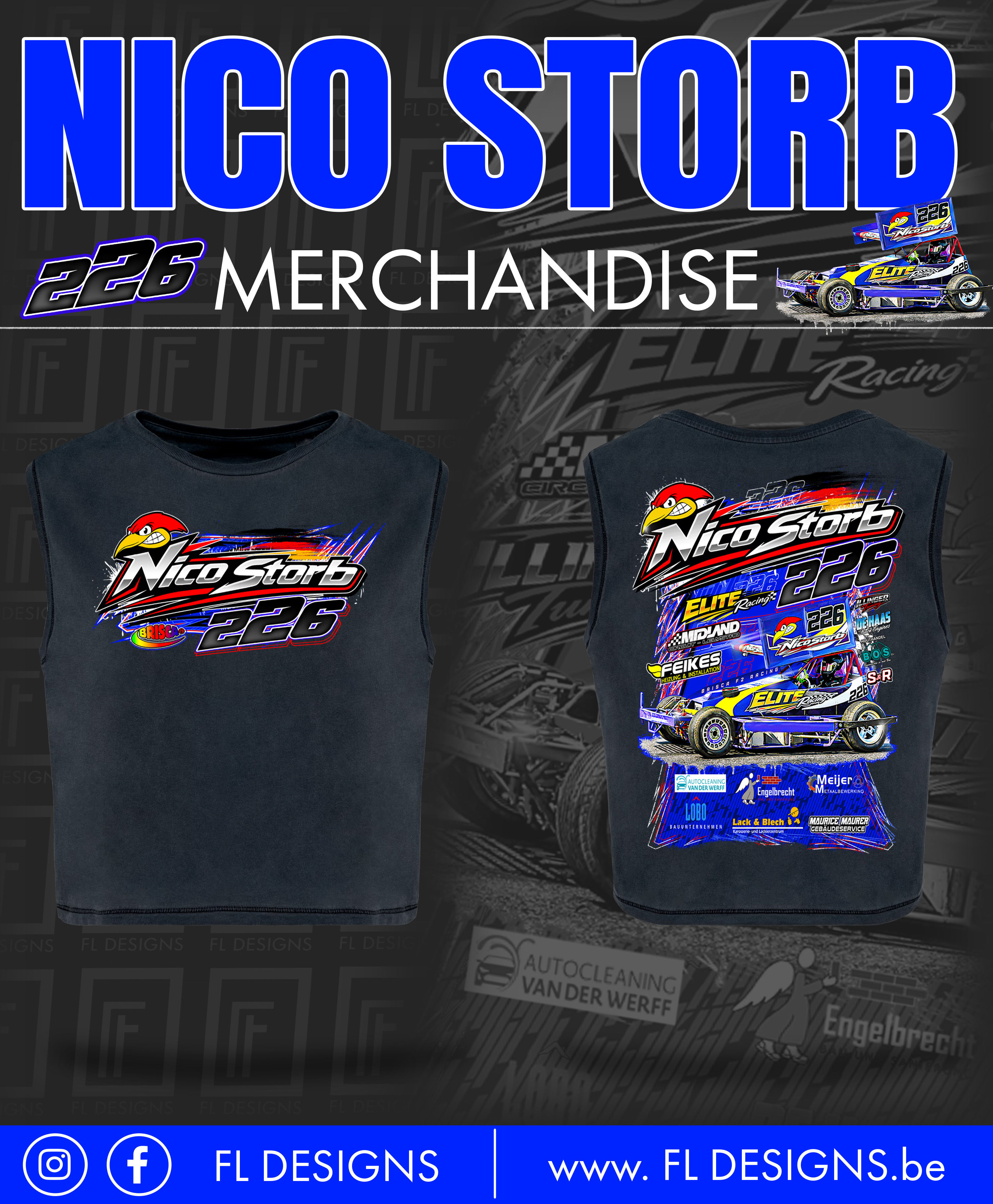 Dames Tanktop (optie 3) #226 Nico Storb