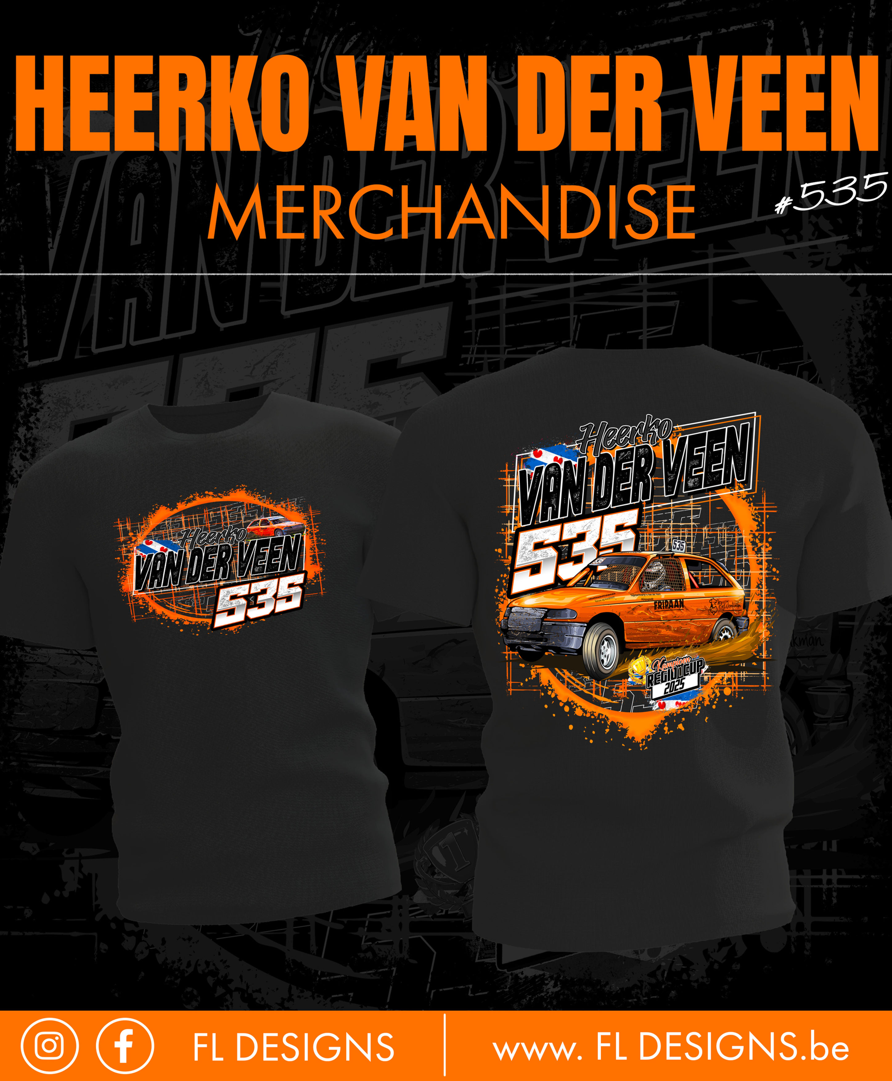 Heren T-Shirt #535 Heerko van der Veen