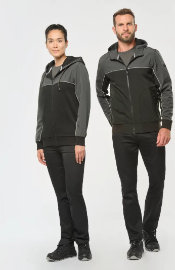 Thumbnail: 3-Laags unisex softshelljas H888 Johnny Stam Jnr