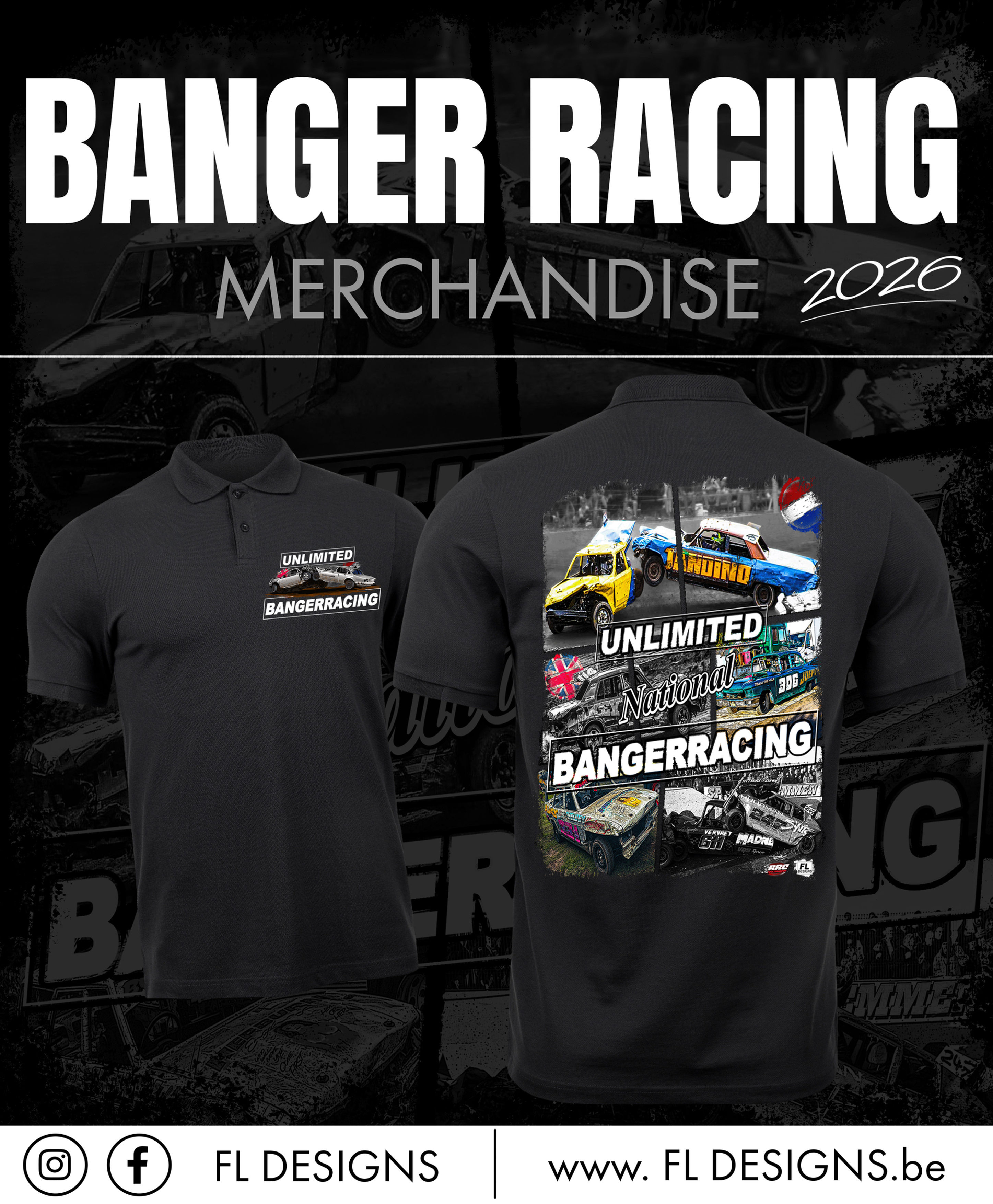 Dames Polo Bangerracing Merchandise 2026