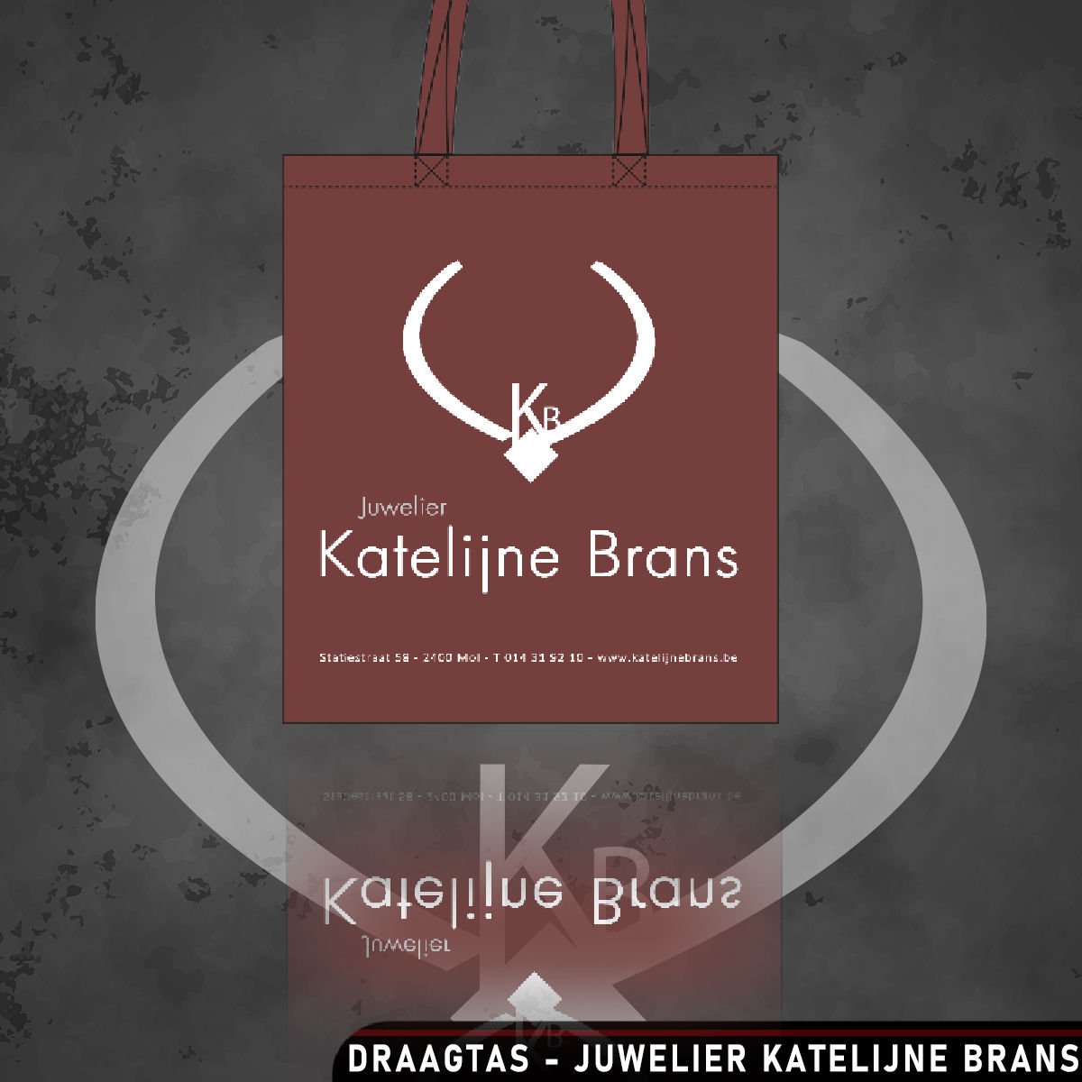 Cotton Tote Bag Jeweler Katelijne Brans
