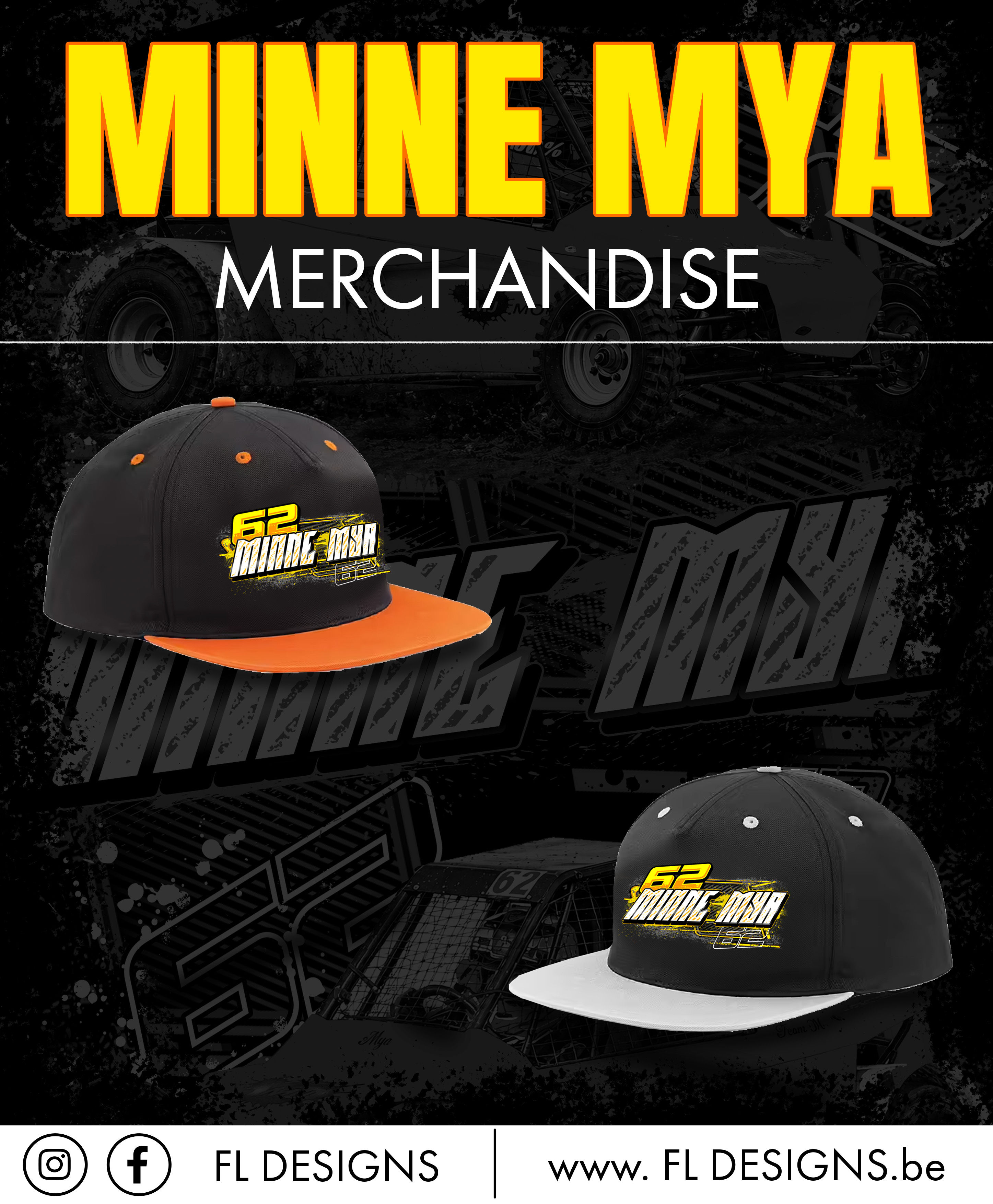 2 Kleurige Snapback Cap #62 Minne Mya
