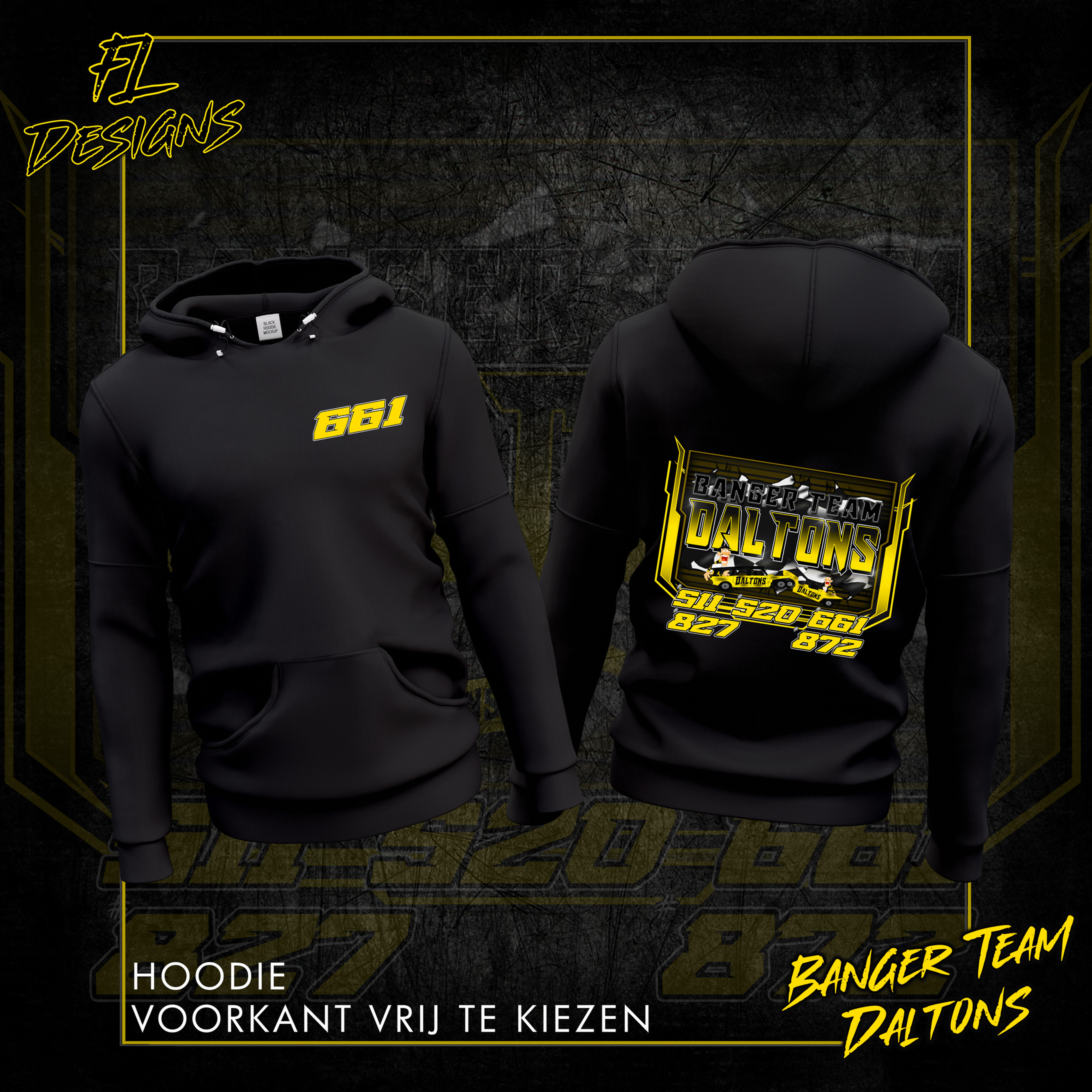 Children's Hoodie Banger Team Daltons