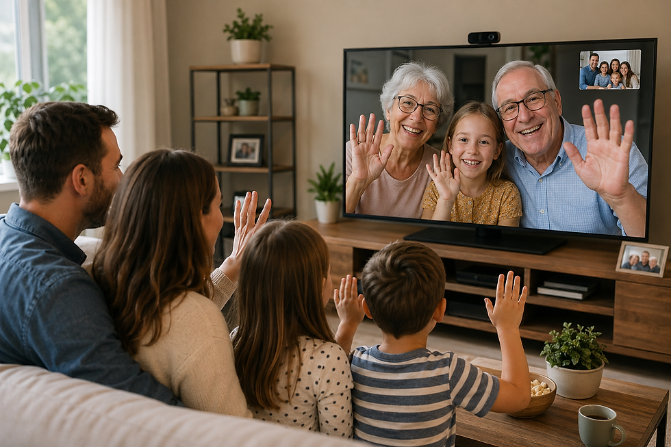 Innovative Ways to Use TV Video Calls for Families