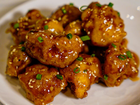 Honee Garlic Cauliflower Wings