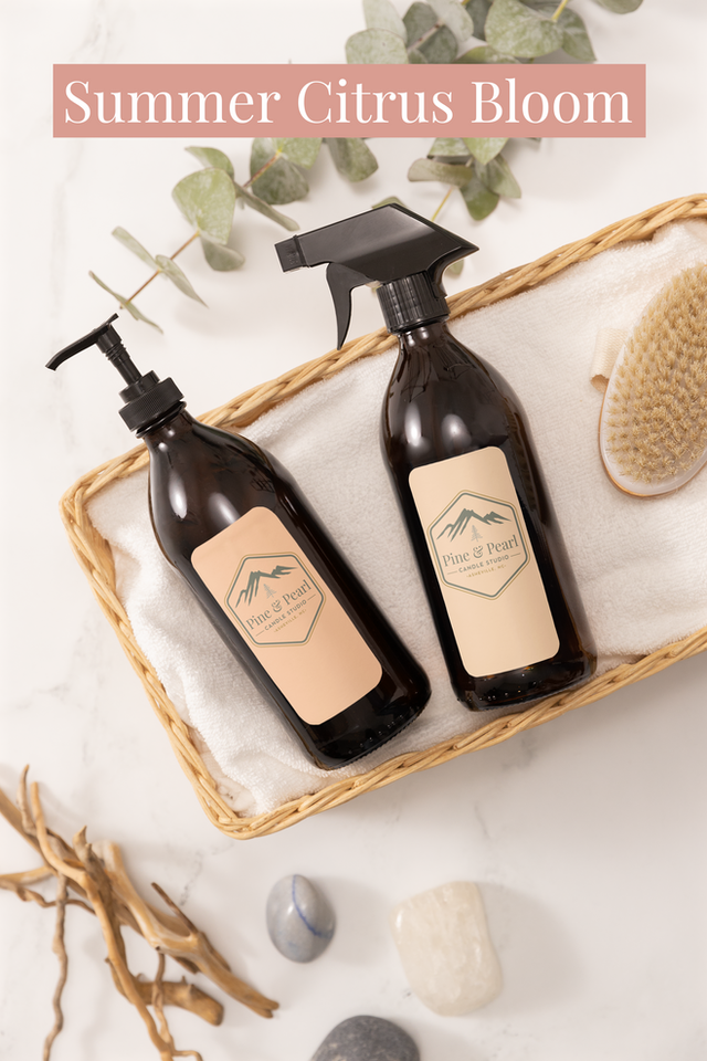 glass-spray-bottle-and-pump-bottle-mockup-featuring-an-aesthetic-setting-m32220