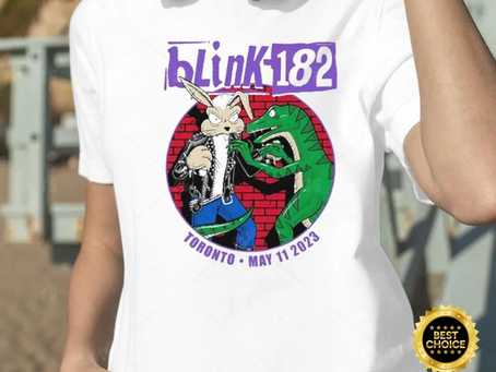 Blink 182 Merch Tour Toronto May 11 2023 T-Shirt