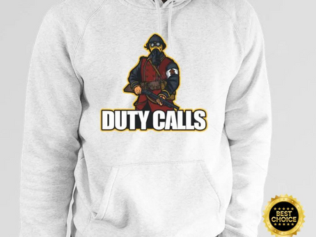 Call Of Duty Duty Calls Hoodie